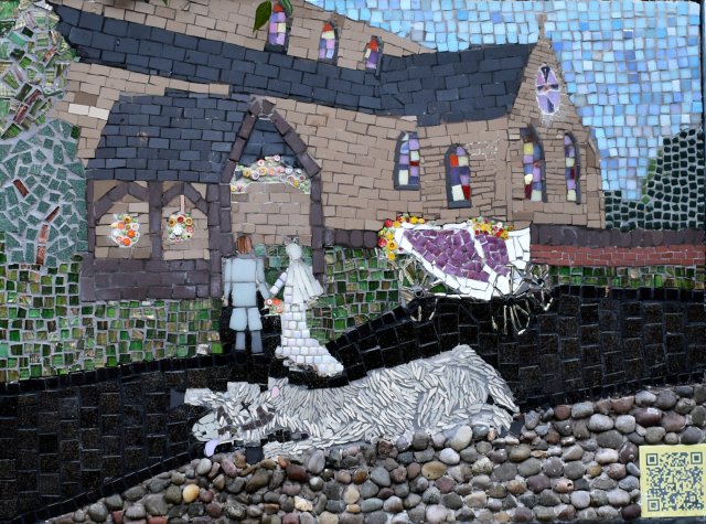 Dead Horse at Wedding Mosaic